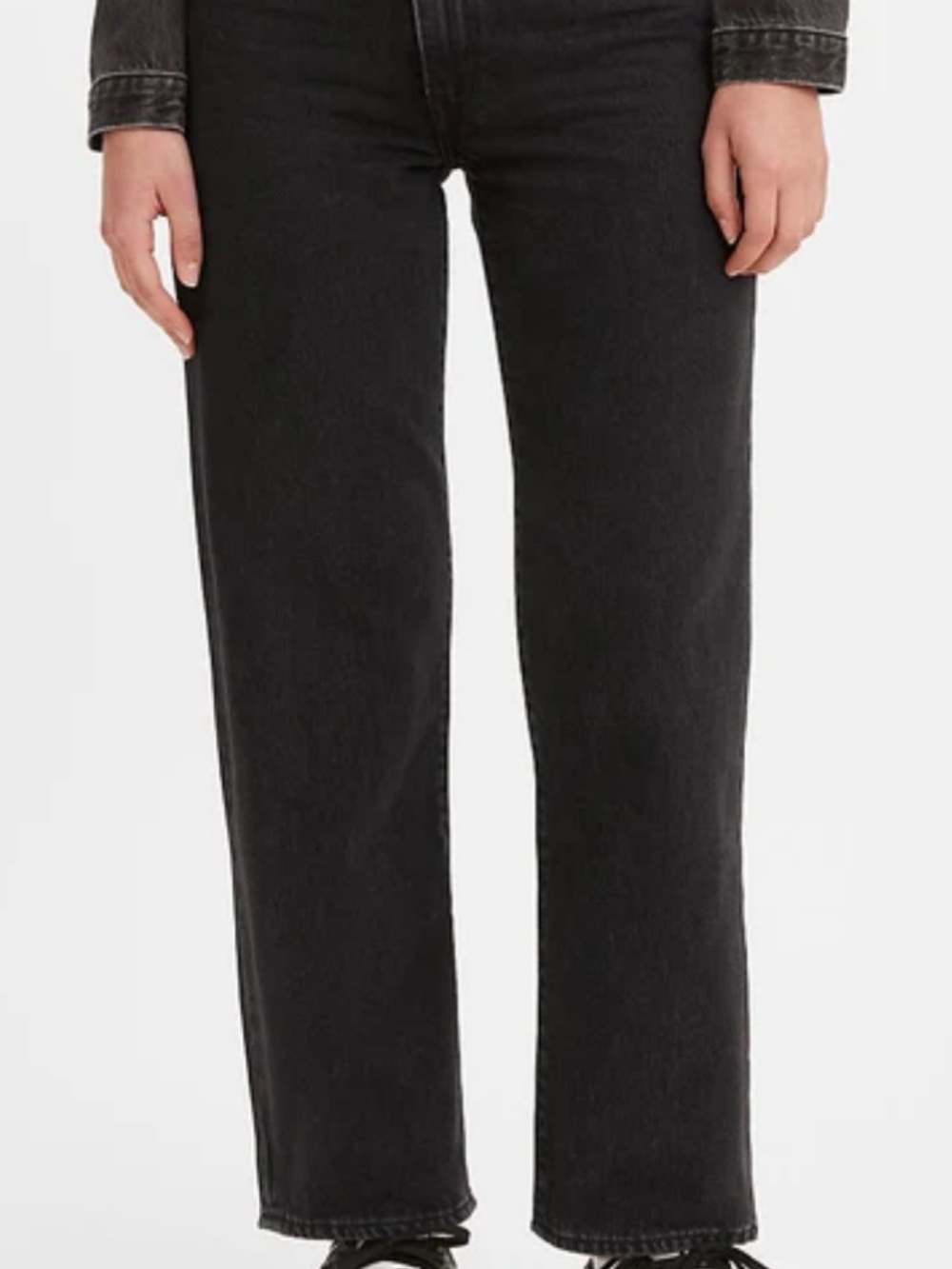Levi’s - Black Straight-Leg Women’s Jeans